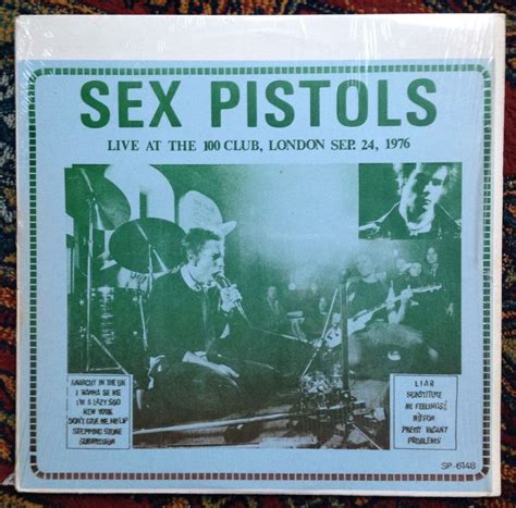 Popsike SEX PISTOLS LIVE AT THE 100 CLUB LONDON 24 9 1976 LP