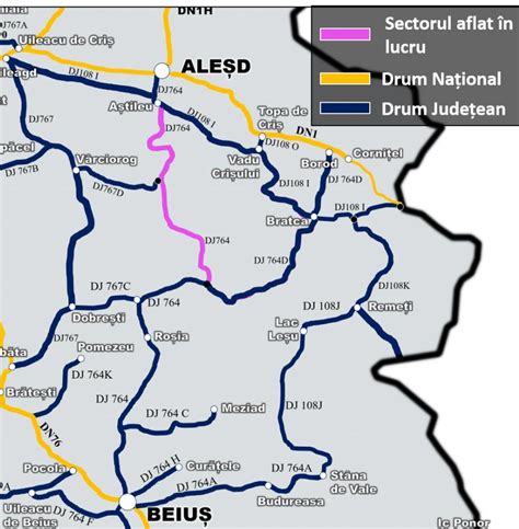 FOTO A Fost Finalizat Drum Judetean 764 In Lungime De 34 De Km Ce