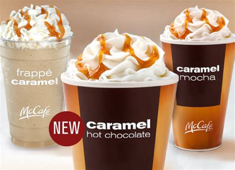 Mcdonalds New Caramel Hot Chocolate