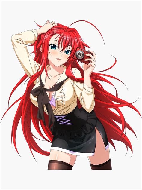Lewd Rias Gremory Sexy Boobs Hot Thighs Cute Ass High School DxD Cute Ecchi Hentai Girl