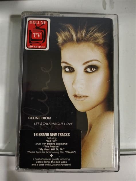 Celine Dion Let S Talk About Love Cassette Hobbies Toys Music