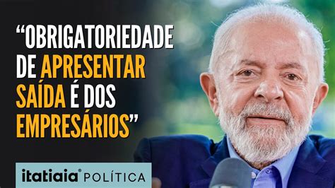 LULA COBRA CONTRAPARTIDAS APÓS ACORDO SOBRE DESONERAÇÃO NENHUM