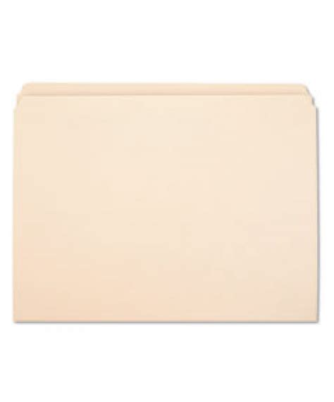 7530002910098 SKILCRAFT MANILA FILE FOLDER STRAIGHT TAB LETTER SIZE