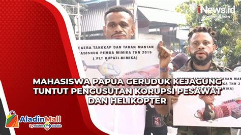 Usut Dugaan Korupsi Pengadaan Pesawat Dishub Mimika Kejati Papua