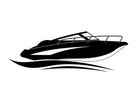 Speed Boat SVG 2 Yacht Svg Motor Boat Svg Speed Boat Clipart Speed