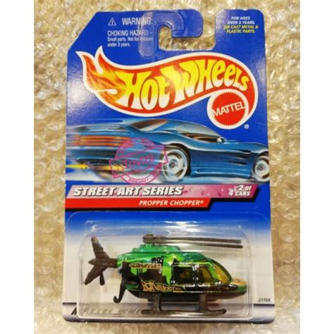 Hot Wheels Propper Chopper Helicopter Hotwheels Shopee Malaysia
