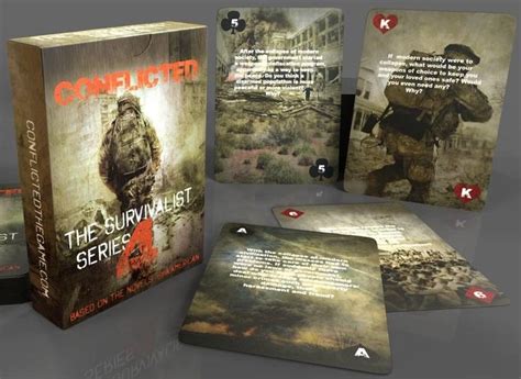 Conflicted Survival Cards And Board Game — Get Ready Emergency