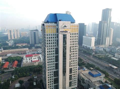 Central Office Bank Mandiri Plaza Mandiri Editorial Image Image Of