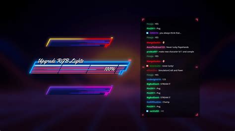 Synthwave Twitch Overlay Alerts Widgets Behance