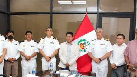 Marina De Guerra Del Perú Y Gobierno Regional De Tumbes Suscriben