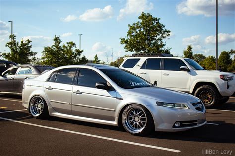 Silver Acura TL On 1FR Wheels BenLevy