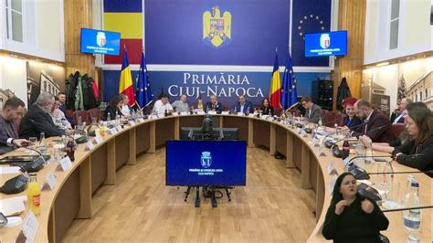 Ziua De Cluj Primarul Emil Boc I Noii Consilierii Din Consiliu Local