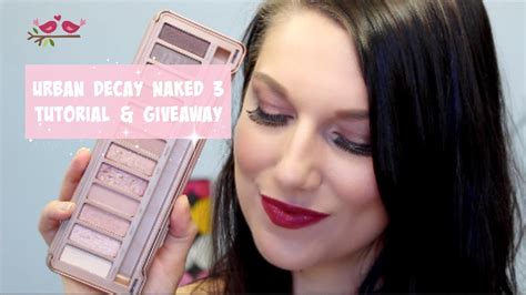 Naked 3 Palette Tutorial Giveaway Adaleta Avdic YouTube