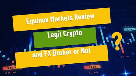 Equinox Markets Review Legit Crypto And Fx Broker Or Not Youtube