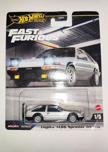 Hotwheels Premium Toyota Ae86 Sprinter Trueno Cuotas Sin Interés