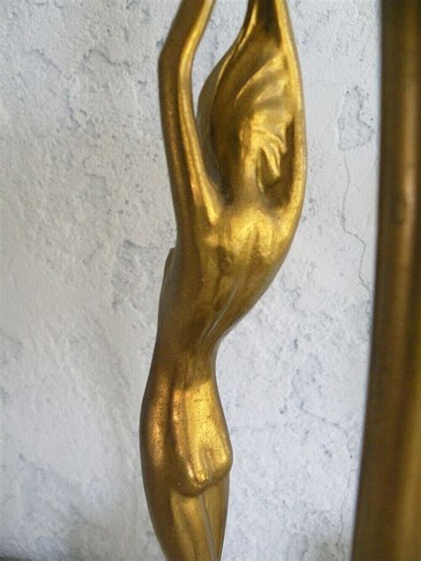 Antique Rare Art Deco Pair Of FRANKART Nude Figural Lady Woman Etsy