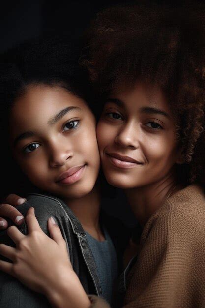 Premium Ai Image Shot Of A Mother Hugging Her Daughter Tightly