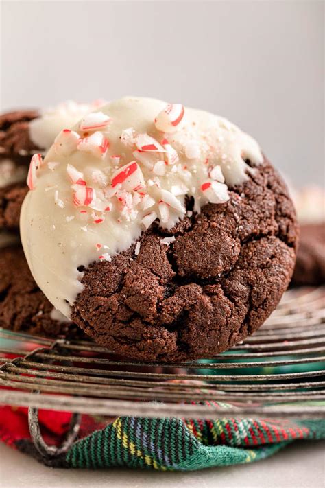 Peppermint Bark Cookies Recipe Dinner Then Dessert