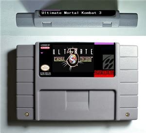 Ultimate Mortal Kombat 3 Snes US Version 16 bit - Video Game, Game ...