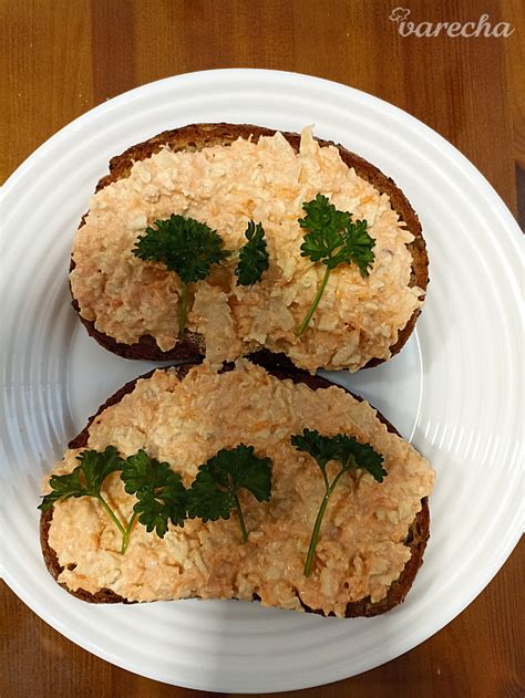 Domáca mrkvová nátierka s tofu a tvarohom recept Varecha sk