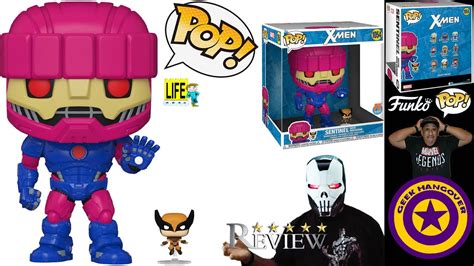 Funko Pop Jumbo Marvel X Men Sentinel W Wolverine PX Previews Exclusive