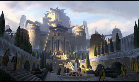 Artstation Palace Of A Thousand Falls