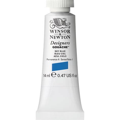 Winsor Newton Designers Gouache 14 Ml Sky Blue 621