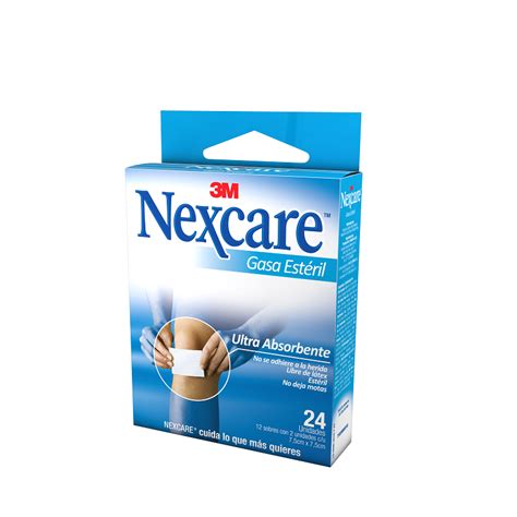 Gasa Esteril Nexcare Caja X 12 Sobres Perufarma Sa