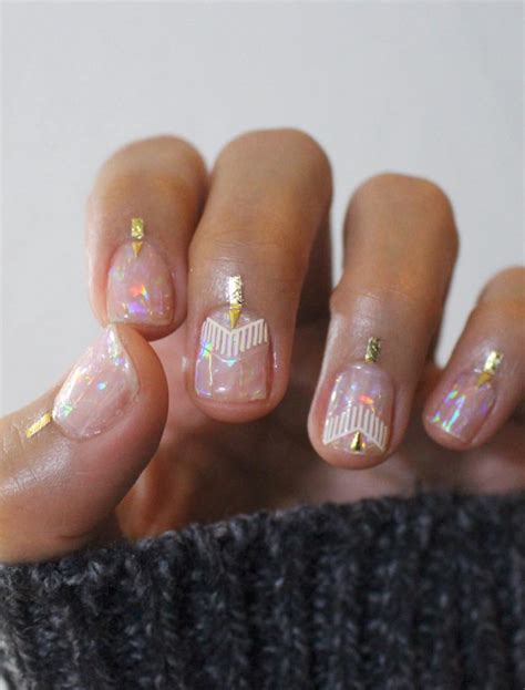 Aurora nails | Minimalist nail art, Boho nails, Minimalist nails