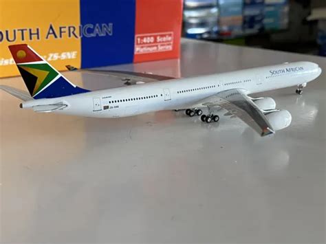 PHOENIX MODELS SAA South African Airways Airbus A340 600 1 400 ZS SNE