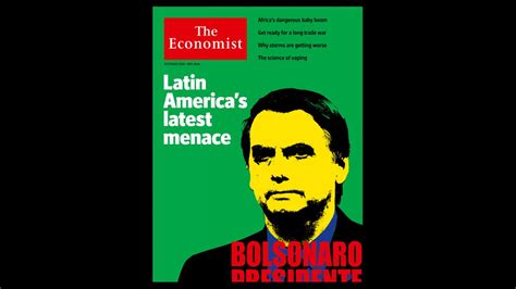 REVISTA BRITÂNICA THE ECONOMIST COMPARA BOLSONARO A PINOCHET ILHÉUS