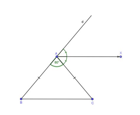 Draw An Isosceles Triangle A B C Whose Vertex Angle An Quizlet