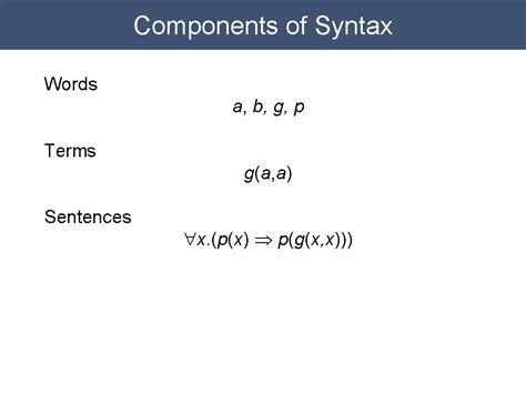 Introduction To Logic Herbrand Logic Michael Genesereth Computer