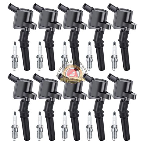 Ignition Coil Packs For Ford F150 Expedition Explorer And Motorcraft Spark Plugs Ebay