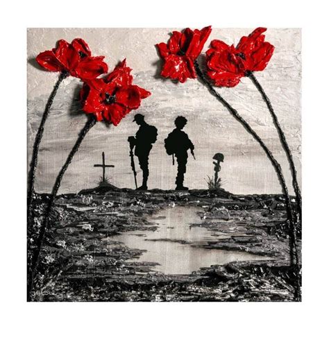 Remember And Reflect by Remembrance Artist Jacqueline Hurley ~ Limited ...