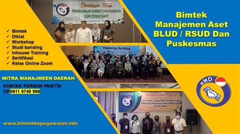 Info Bimtek Manajemen Aset BLUD RSUD Dan Puskesmas Mitra Manajemen