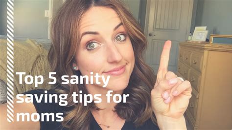 Mom Tips 5 Sanity Savers For A Homeschooling Mom Youtube