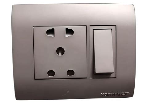 10a Wipro North West Modular Switch Socket Combination 2m 1 Way At Rs 98piece In New Delhi