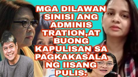 Mga Dilawan Sinisisi Ang Administration At Buong Kapulisan Sa