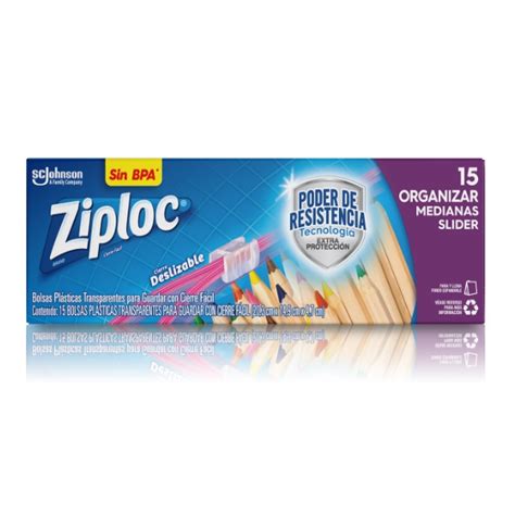 Sc Johnson Ziploc Organiza Cm X Cm X Unidades Farmadon