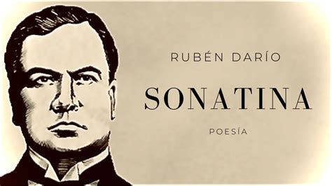 Sonatina Rubén Darío Poema YouTube