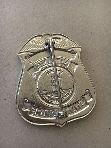 Collectors Badges Auctions Virginia State Police Trooper