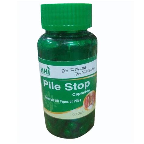 Hhi Pile Stop Capsule For Bloody Piles Capsules Tablets At Rs