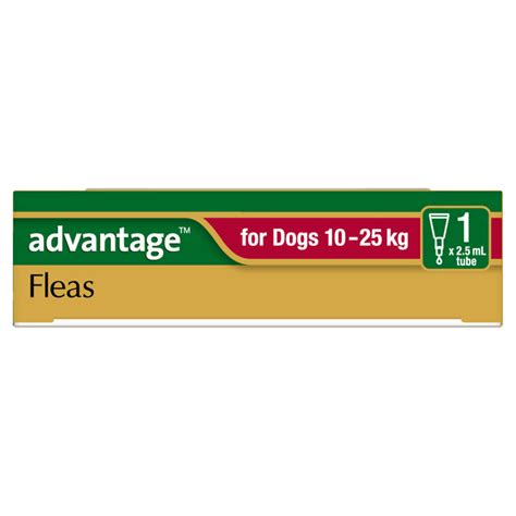 Advantage Red Large Dog 10 25kg Vets Love Pets