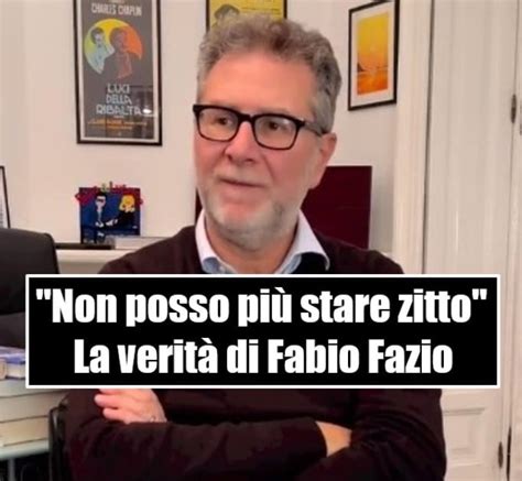 Fabio Fazio svela la verità sulladdio alla Rai Perché me ne sono