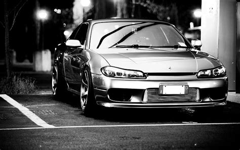 Coches Jdm Monocromo Nissan S Silvia Fondo De Pantalla Hd