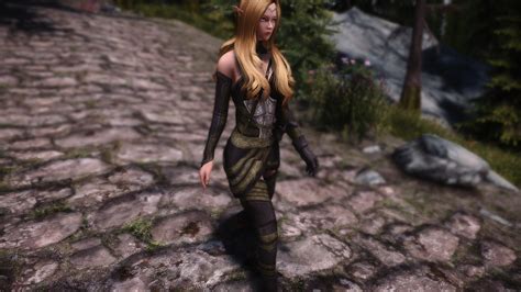 ESO Altmer Armour SSE CBBE BodySlide At Skyrim Special Edition Nexus