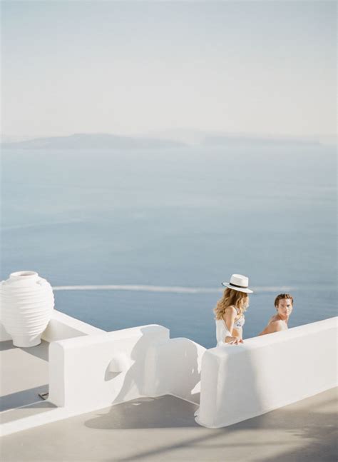 Santorini Honeymoon Inspiration | It Girl Weddings