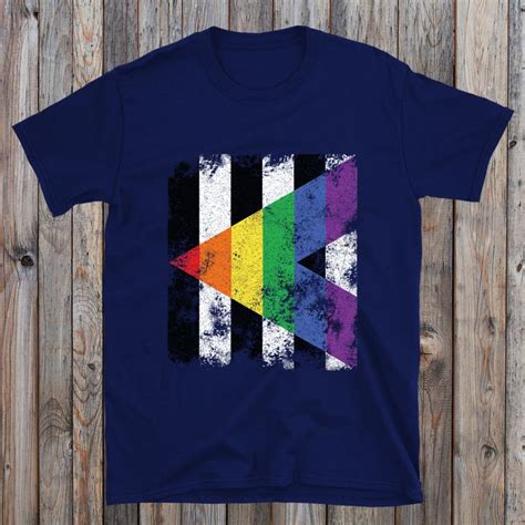 Straight Ally Flag Distressed Lgbtqia S T Shirt Flag Nation