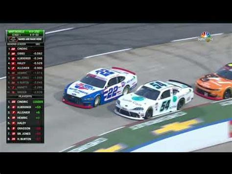 FIRST LAPS OF RACE 2021 DEAD ON TOOLS 250 NASCAR XFINITY SERIES AT